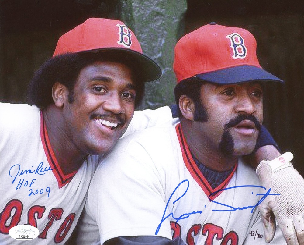 Jim Rice HOF Luis Tiant Signed 8x10 Boston Red Sox Baseball Photo AUTO JSA COAPROBSTEIN123 is actively accepting CONSIGNMENTS !!