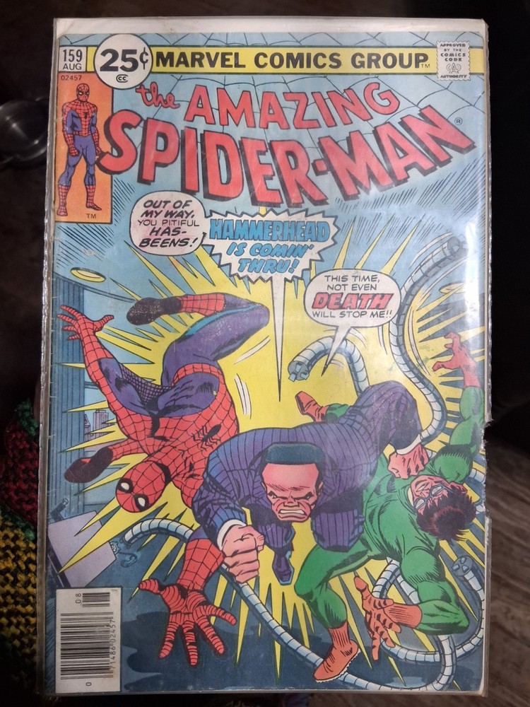 The Amazing Spider-Man #159 25 Cent Variant (Marvel Comics August 1976)
