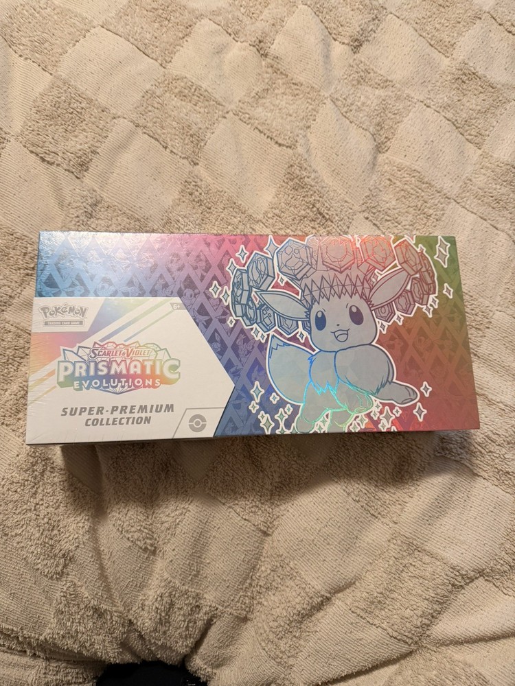 Pokemon Prismatic Evolutions Super Premium Collection SPC New & Factory Sealed