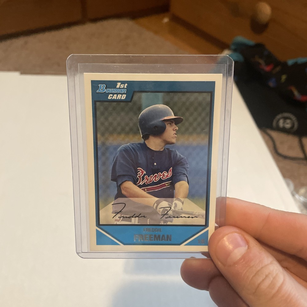 Freddie Freeman 2007 Bowman Draft Prospects #BDPP12 Bowman 1st Card (B)