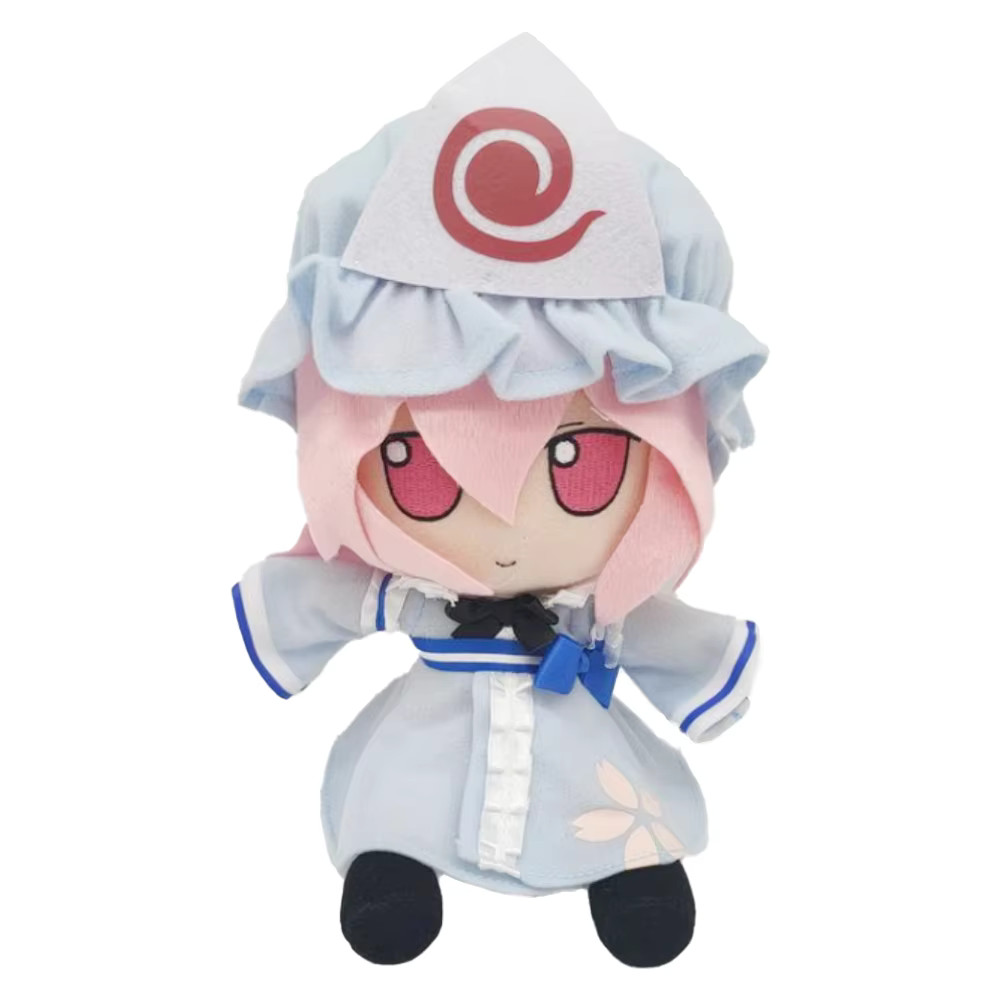 Cute TouHou Project Yuyuko Saigyouji Plush Doll Stuffed Toy 20cm Gift
