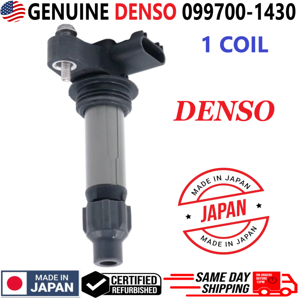 OEM DENSO Ignition Coil For 2007-2015 Chevrolet Buick Pontiac GMC, 099700-1430