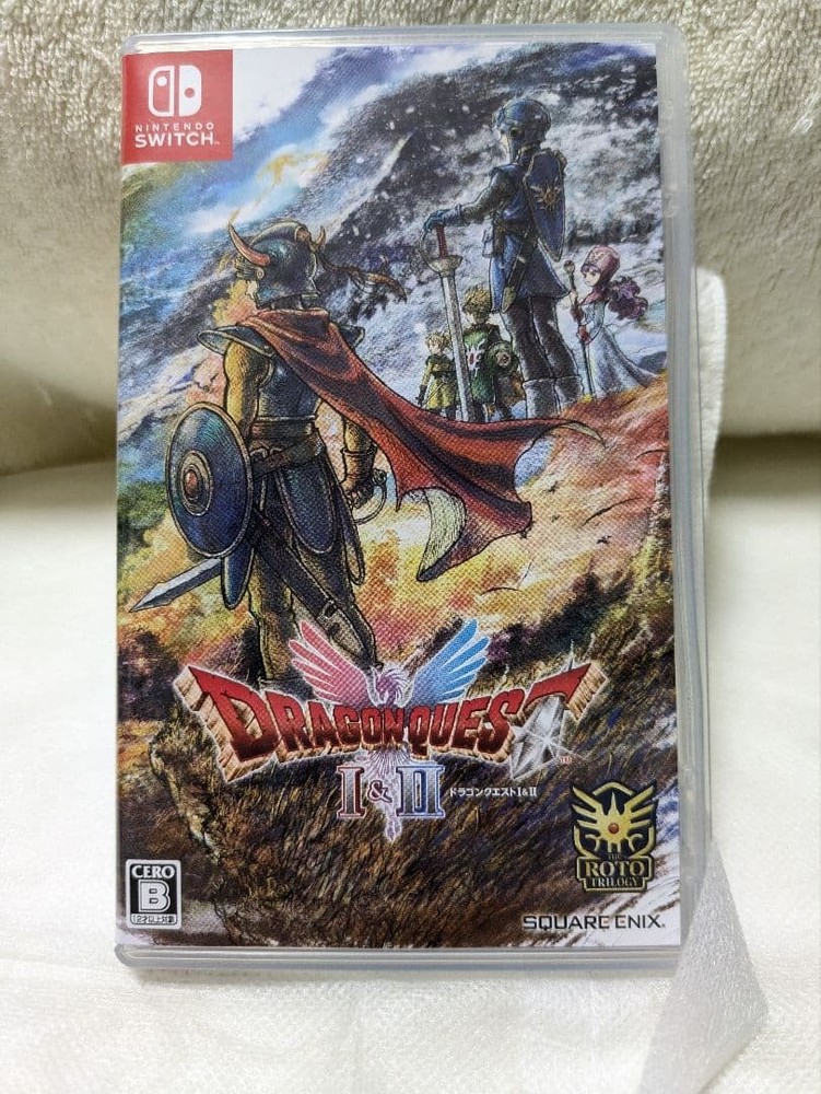 Nintendo Switch Dragon Quest I & II NTSCJ Japan Import Video Game Software