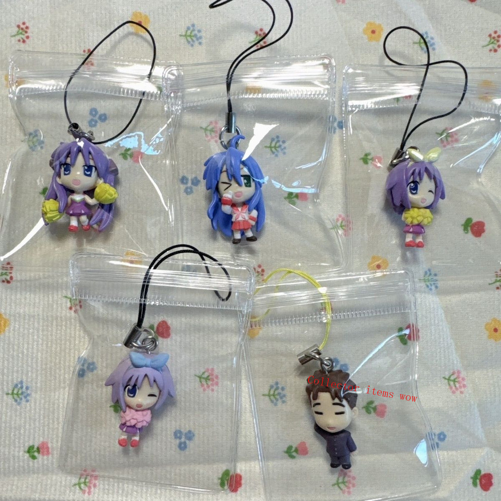 *star Izumi Konata Hiiragi Kagami Official Pvc Doll Figure Statue Pendant.