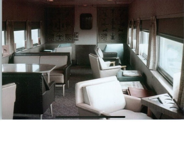 Santa Fe Railroad Super Chief Passenger Car Accommodations Photo 4 x 6-image