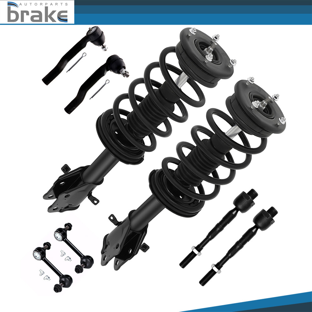 2007-2010 Ford Edge Lincoln MKX Front Struts Sway Bars Tie Rods Fit  