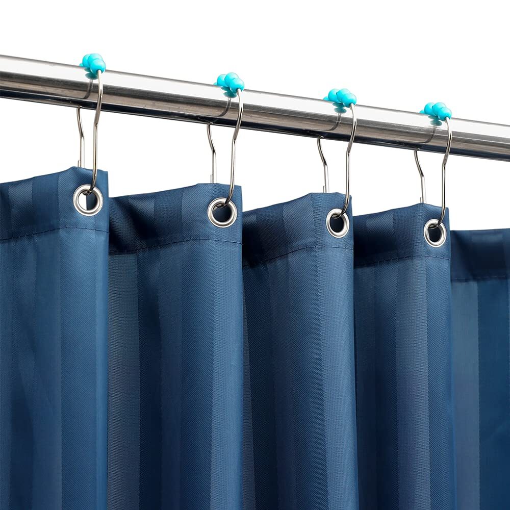 Waterproof Fabric Shower Curtain or Liner with Bottom Weight,72
