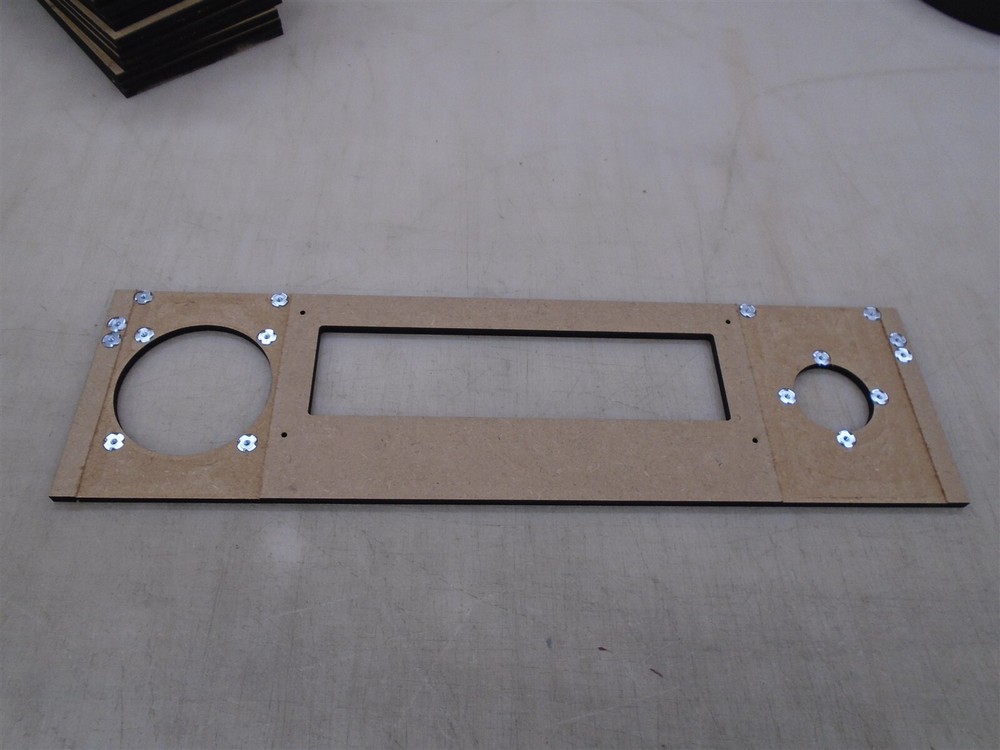 Dirty Harry Pinball Replacement Speaker panel wood