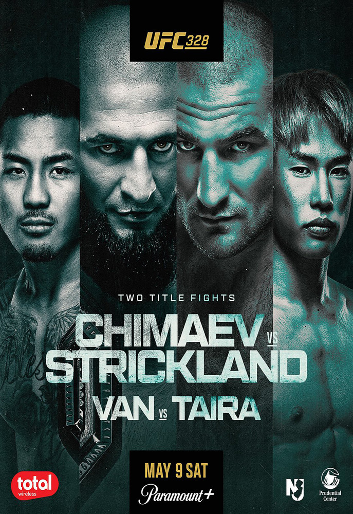 UFC 328 Sean Strickland Vs Khamzat Chimeav May 9 , 2026 Poster Multiple Sizes