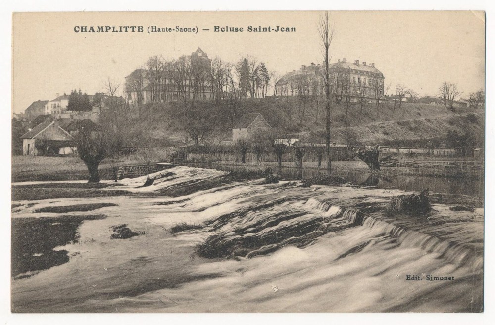 France, Champlitte (Haute-Saone) - Ecluse Saint-Jean