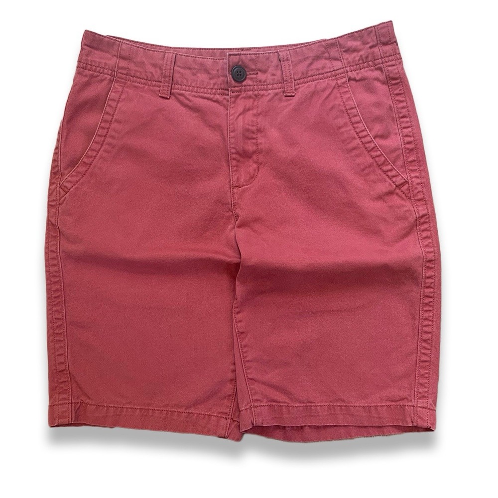 Urban Pipeline Salmon Red Flat Front 100% Cotton Chino Shorts Men’s 29
