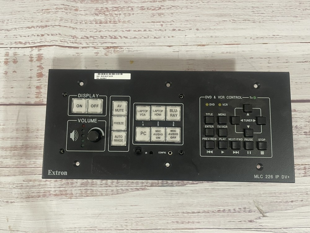 Extron MLC 226 IP DV+ MediaLink Controller