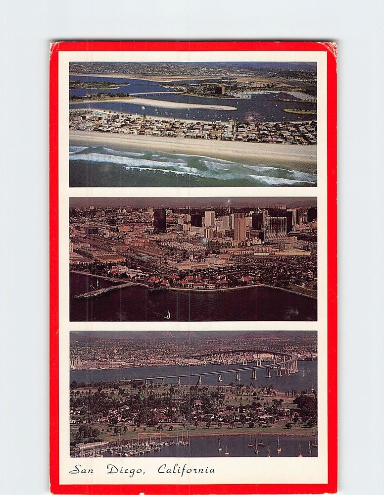 Postcard San Diego California USA