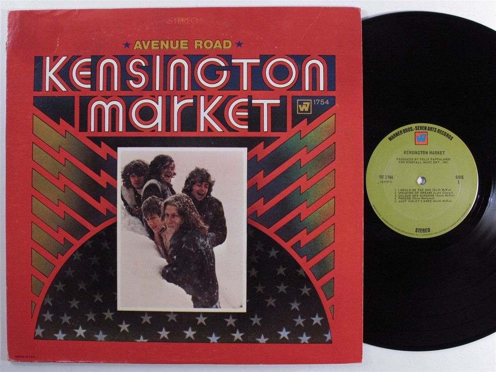 KENSINGTON MARKET Avenue Road WARNER BROS-SEVEN ARTS LP VG+ d