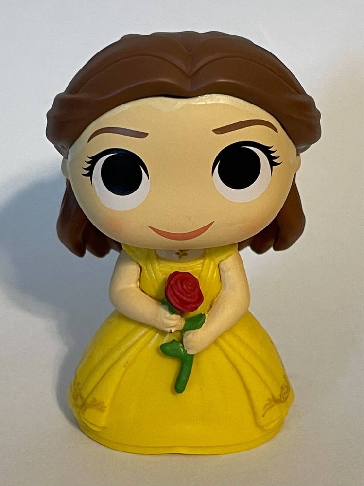 BEAUTY AND THE BEAST - Funko Mystery Minis - Vinyl Figure - BELLE HOLDING ROSE