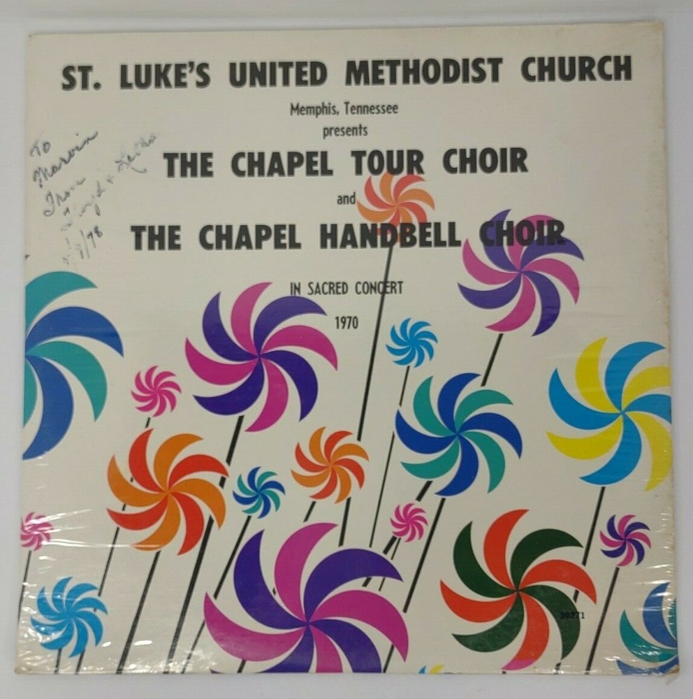 NIP St. Luke's United Methodist Church Memphis TN Chapel Tour vinyl record 1970