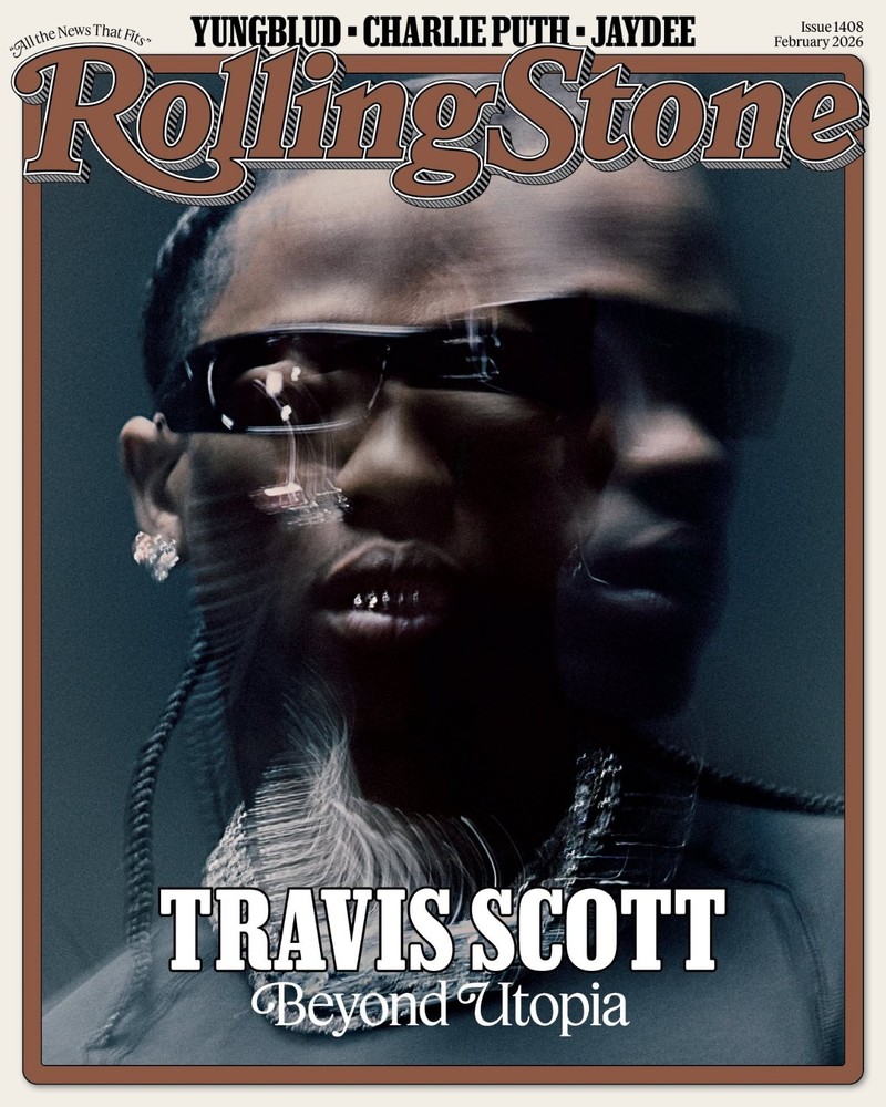Travis Scott Graces The Cover Magazine Poster