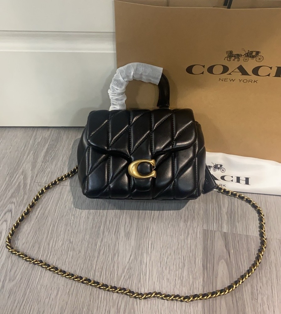 NEW COACH Tabby Fashion Women's Satchel Bag Black CCC12