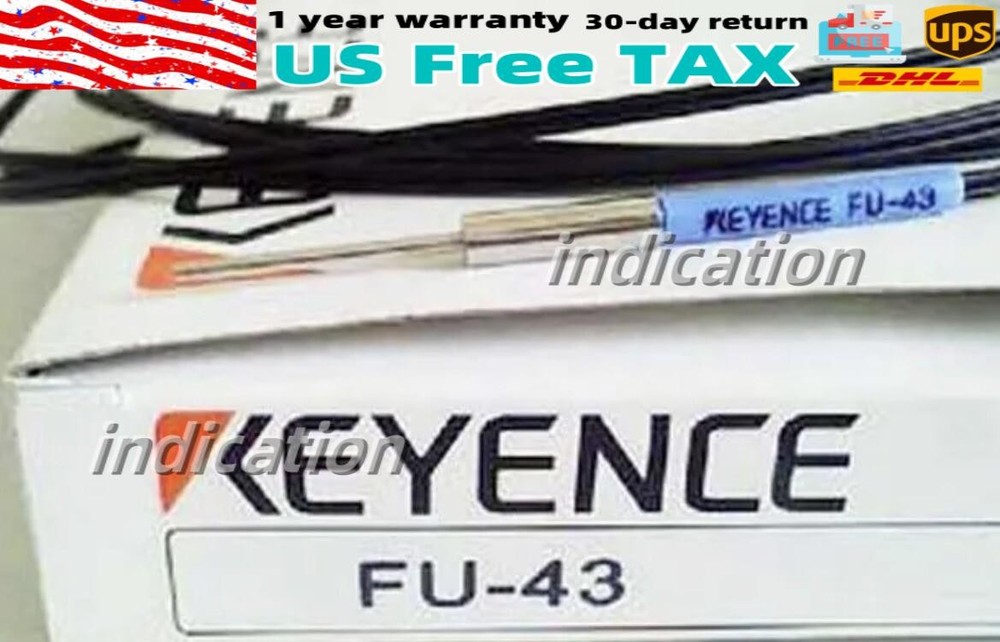 Keyence FU-43 Fiber Optic Sensor Reflective FU43 New  US Free TAX
