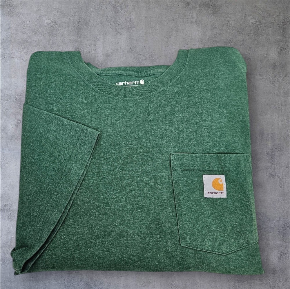 Carhartt Distressed Loose Fit Heavyweight Pocket Tee Men's 2XL P76