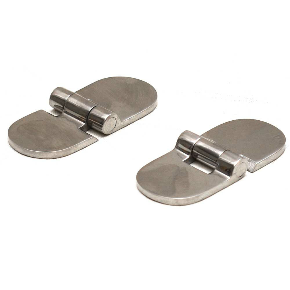 Whitecap Boat Ladder Hinges 6391 | 1 Inch Stainless Steel (Pair)