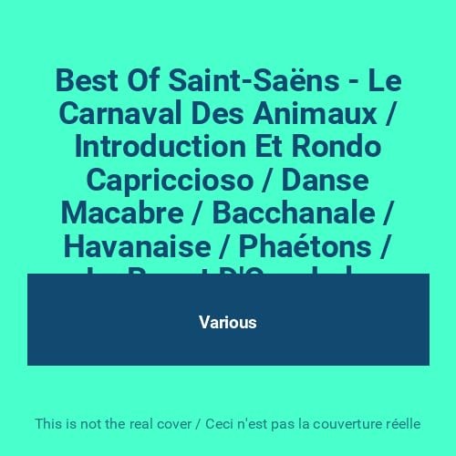 Various Artists, Best Of Saint-Saëns, audioCD