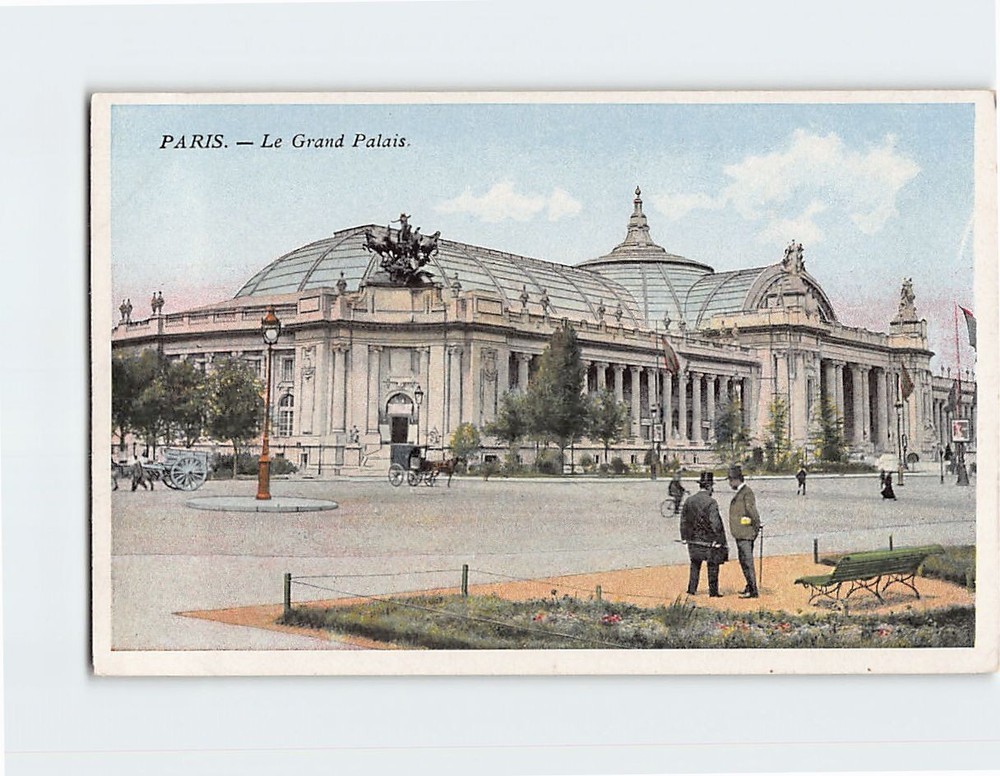 Postcard Le Grand Palais Paris France