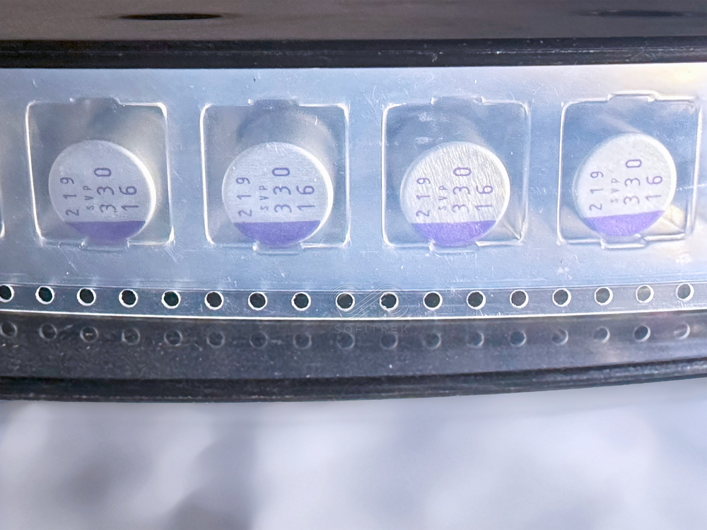 10X 16SVP330M Panasonic 330uF 16V 10x12.6 Polymer Aluminum SMD Capacitor Low ESR