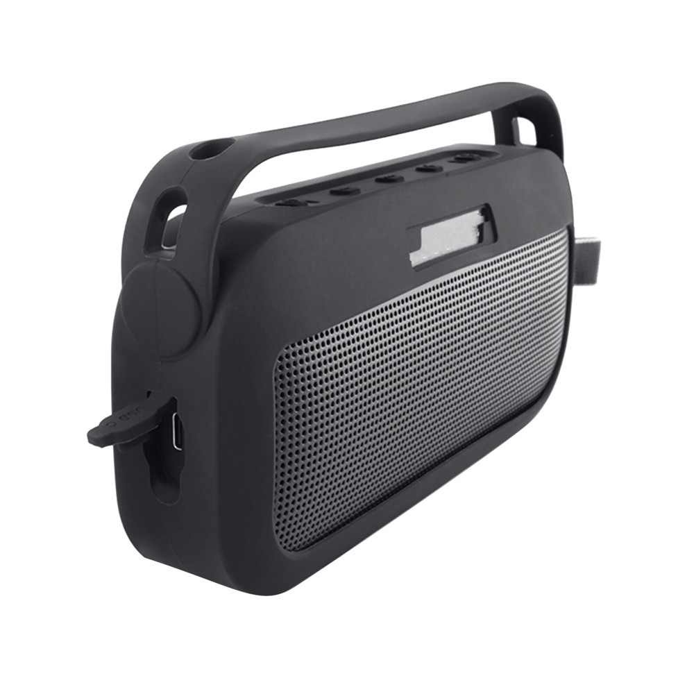 Silicone Cover with Shoulder Strap for Bose SoundLink Flex Bluetooth Speaker
