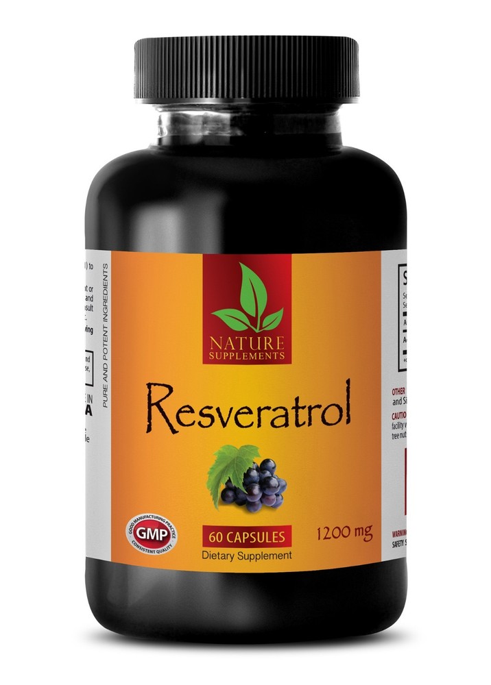 fat loss for men - RESVERATROL 1200MG - resveratrol antioxidant 1B