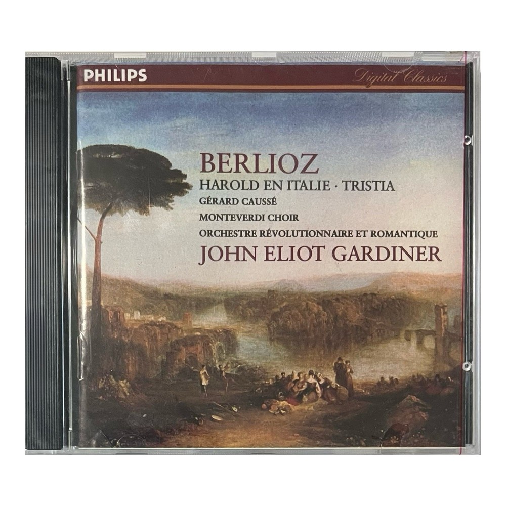 Berlioz: Harold en Italie - Tristia (CD, 1996) John Eliot Gardiner - NEW SEALED