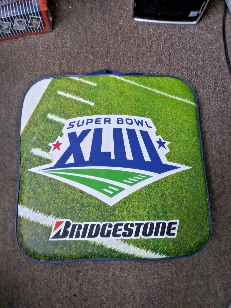 Super Bowl Xliii (43) Seat Cushion/Pittsburgh Steelers, Big Ben, James Harrison