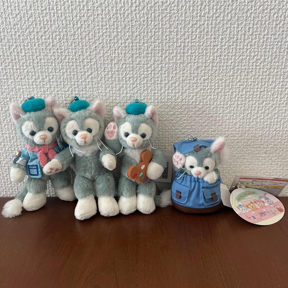 Gelatoni plush toy strap #e2e036