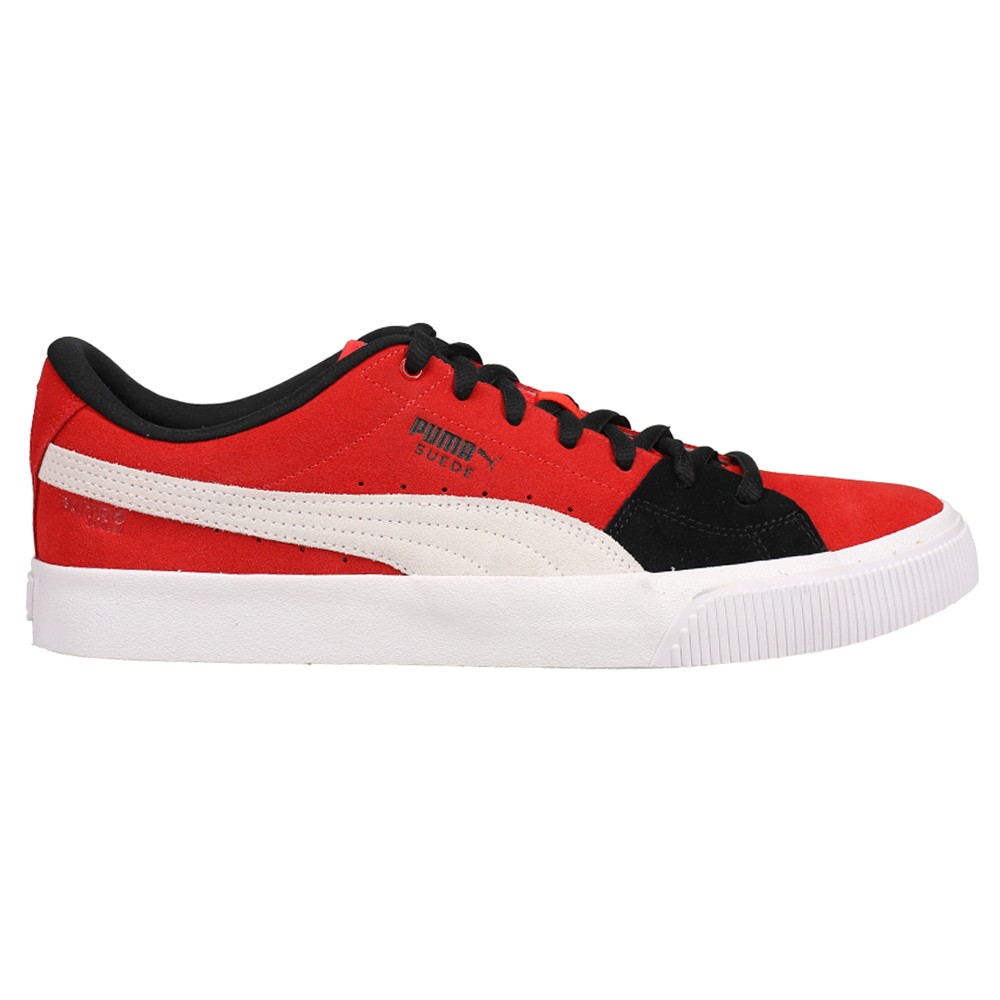 PUMA Suede Skate Nitro Slip On  Mens Red Sneakers Casual Shoes 38608204