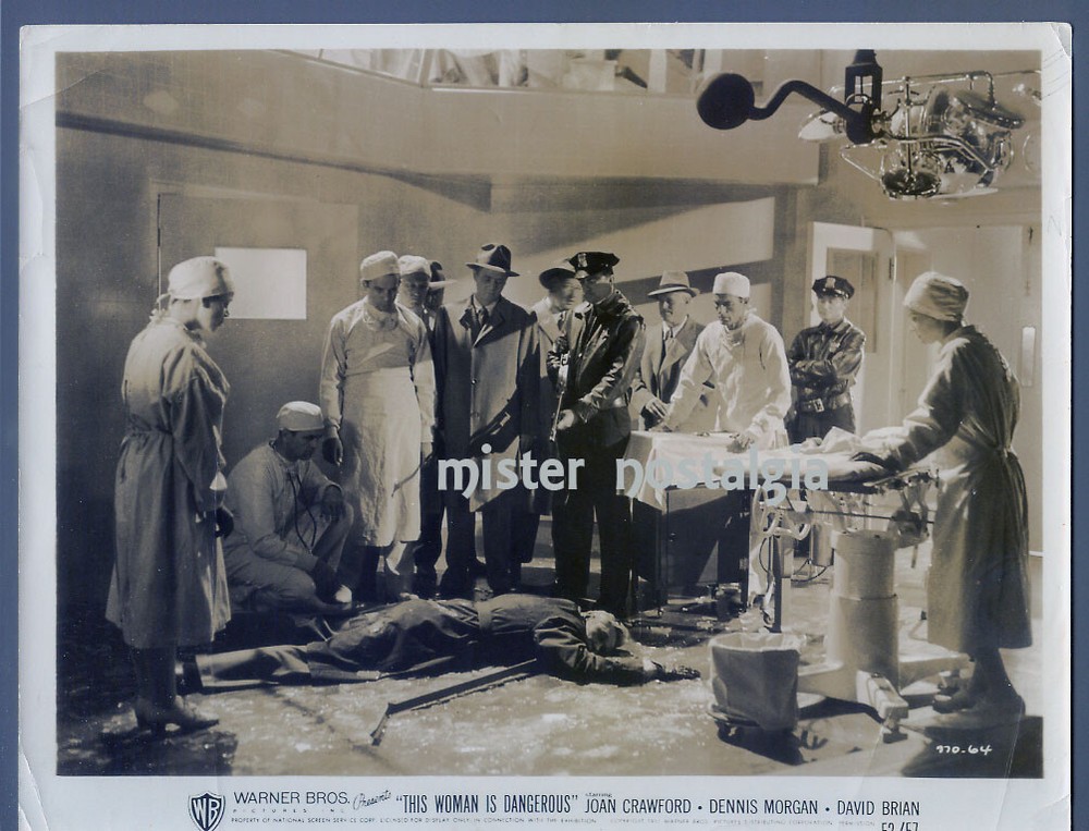 Vintage photo 1952 Dennis Morgan This Woman Is Dangerous