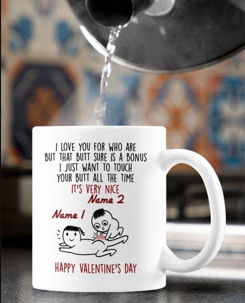 Funny Couple Mugs Happy Valentine Mug Valentines Day Gifts Wedding Gift Husband
