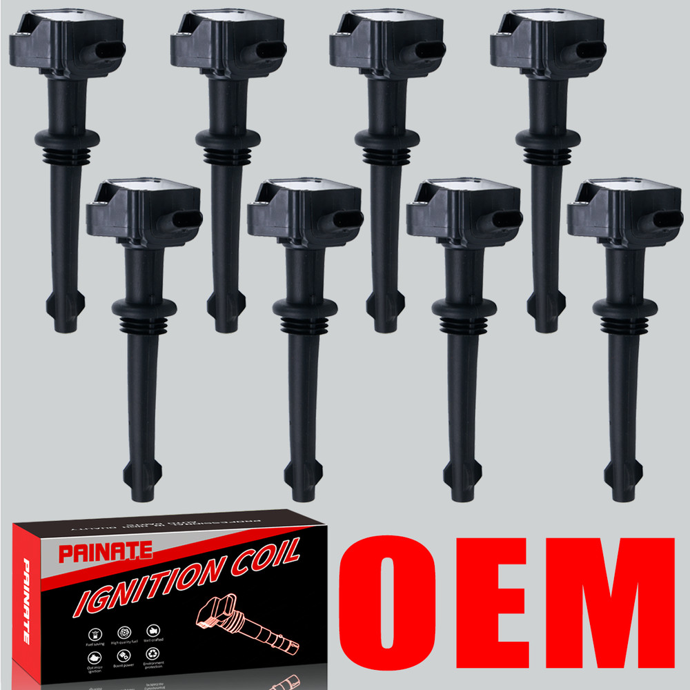 8X OEM Ignition Coil For Land Rover Range Rover LR4 Jaguar XF XJ XKR 5.0L UF618
