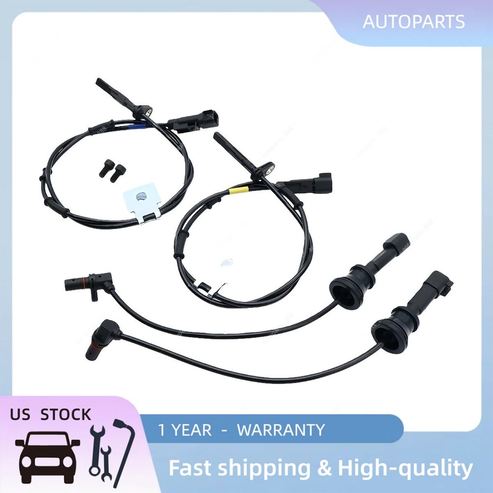 4 ABS Wheel Speed Sensor Front Rear Right & Left For Equinox Terrain 2010-2017