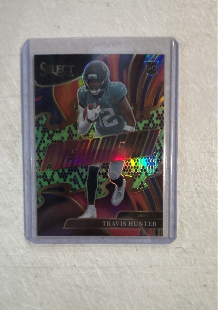 2025 Select Phenomenon Travis Hunter RC Snakeskin Prizm 2/2