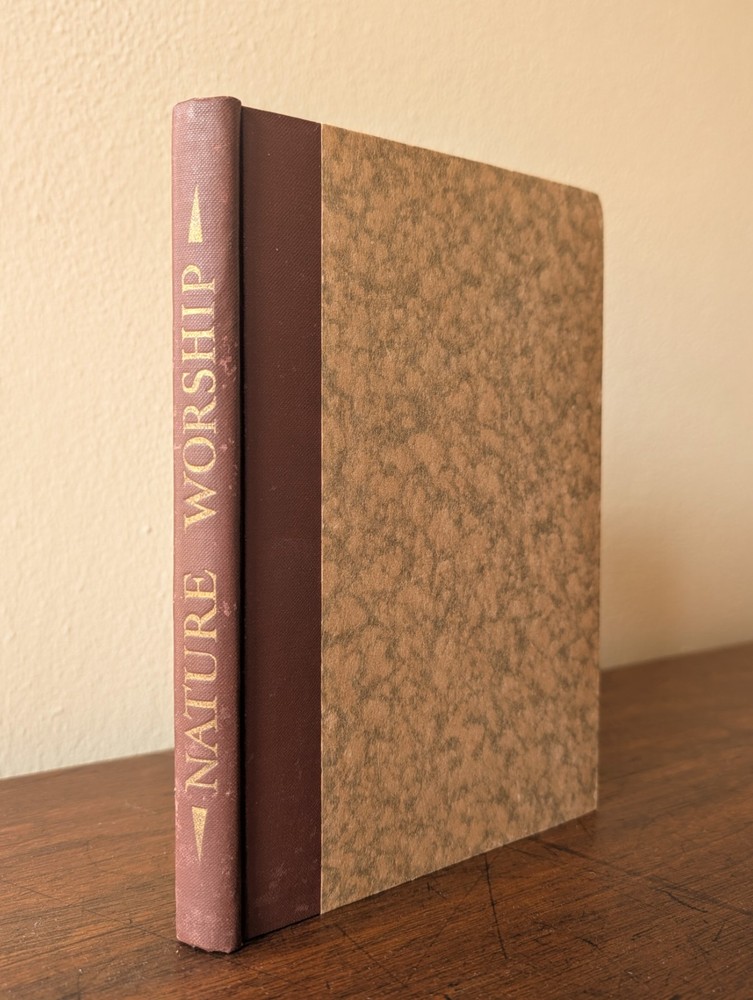 1929 Nature Phallic Serpent Sex Tree Ophiolatreia Worship Rare Occult Hardcover