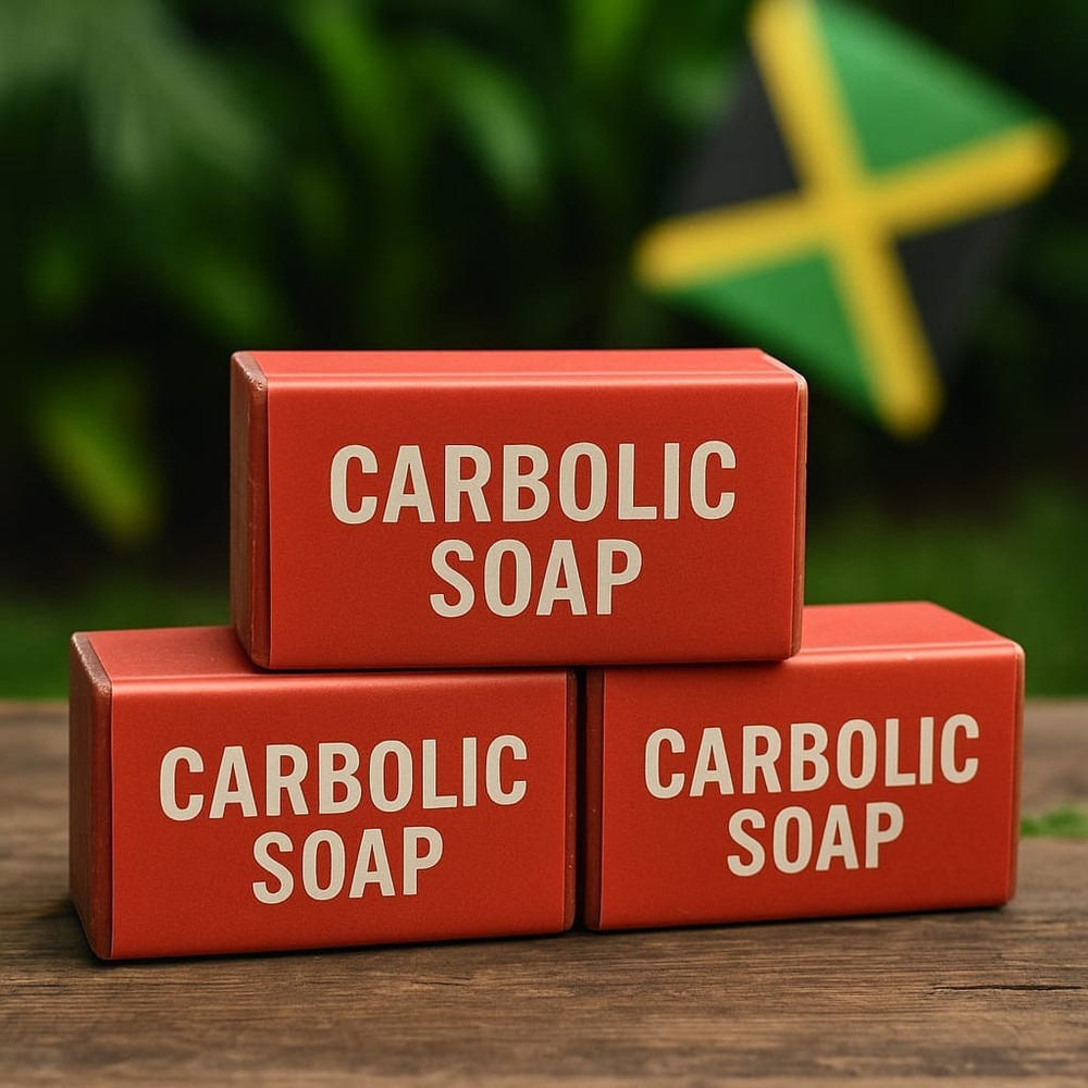 Authentic  Jamaican Carbolic Soap (3 BARS)