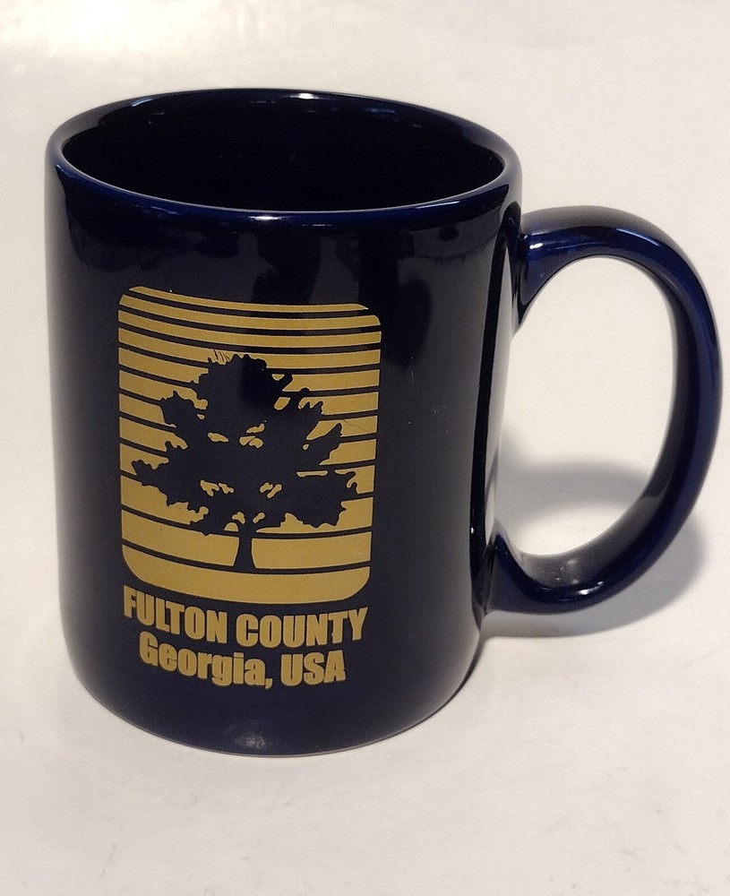 Fulton County Georgia Mug; Trump Trial Terrain.