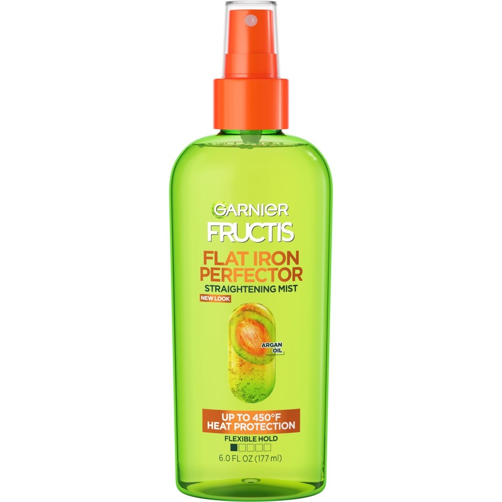 Garnier Fructis Flat Iron Perfector Straightening Mist Hair Sprays Argan Oil All