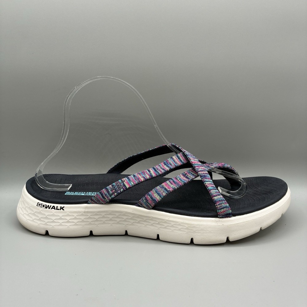Skechers Go Walk Flex Spotlight Womens Size 11 Strappy Comfort Sandals