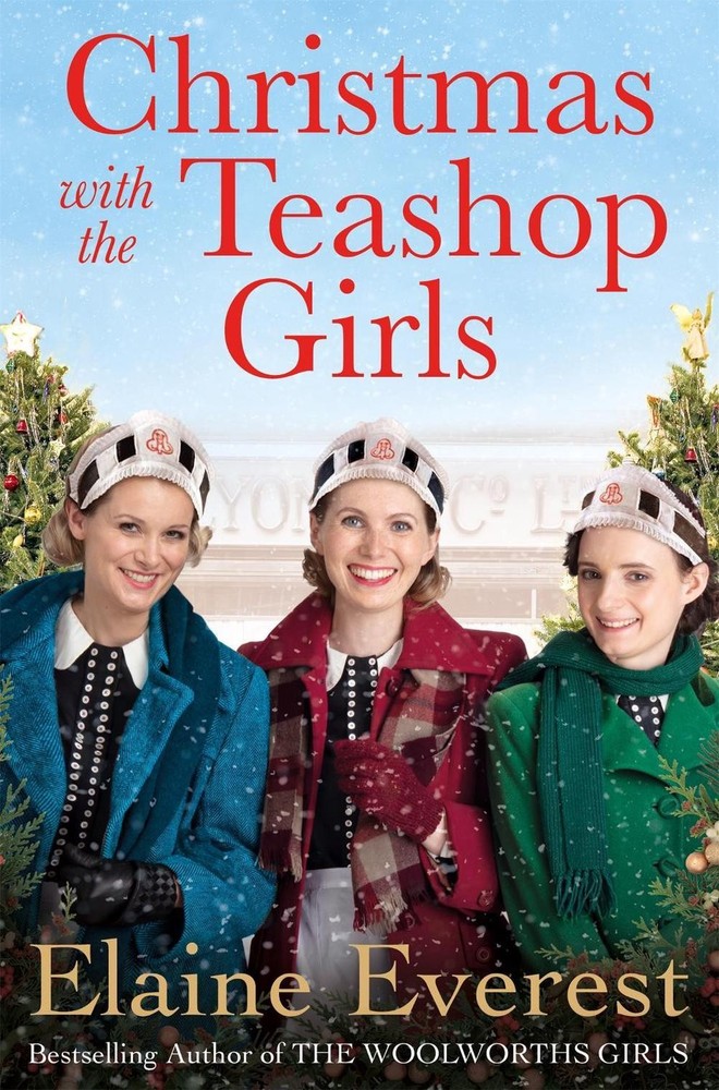 Christmas with the Teashop Girls by Elaine Everest (English) Hardcover Book