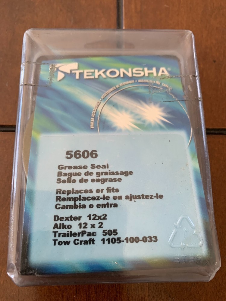 New! Pack of 2 Tekonsha 5606 Grease Seals
