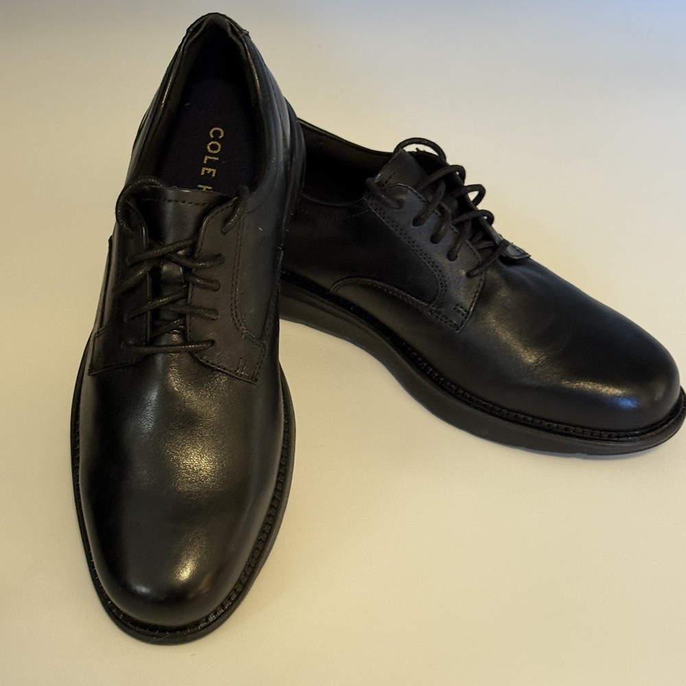 New Men's size 8,5 COLE HAAN Grand Atlantic Oxford dress SHOES black MSRP: $130