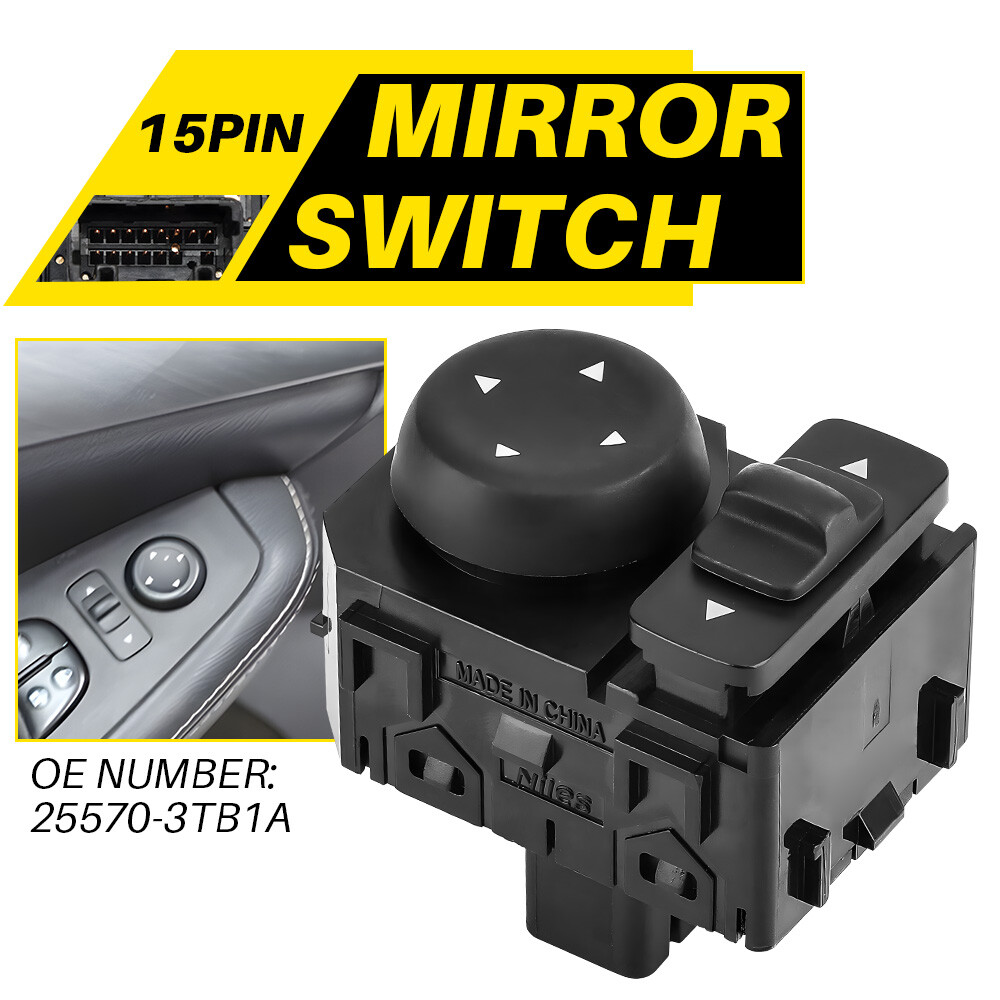 New Left Mirror Switch Control Fits Nissan Pathfinder Maxima Murano Rogue Altima