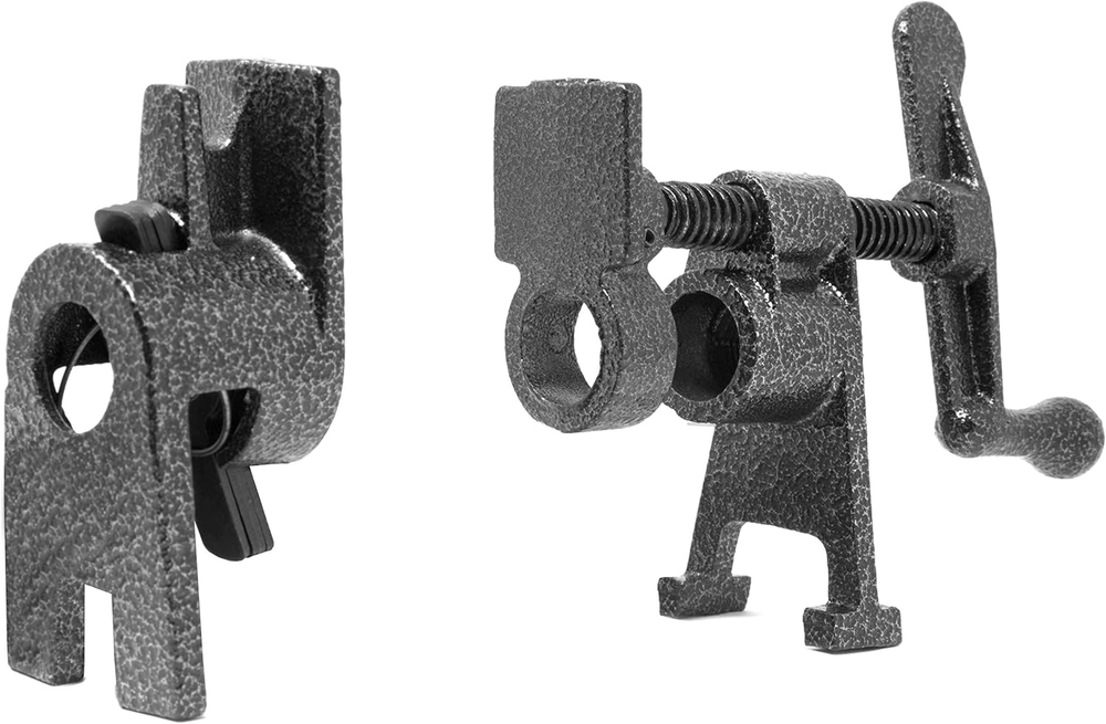 Heavy Duty 1/2-Inch Cast Iron Pipe Clamp Vise for Woodworking PCV012
