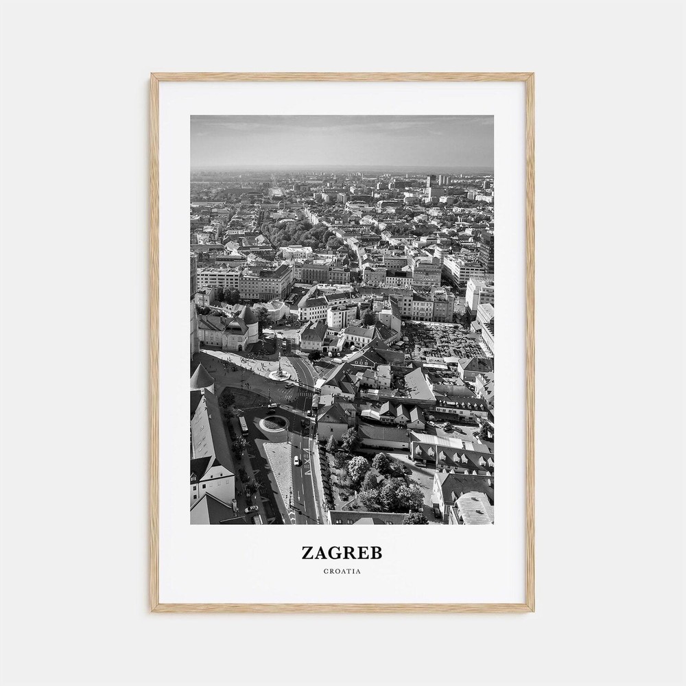 Zagreb Wall Art Zagreb Wall Decor Zagreb Poster Zagreb Home Decor Zagreb Travel